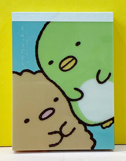 【震撼精品百貨】角落生物 Sumikko Gurashi~San-X 角落生物便條紙(小)-藍#62571