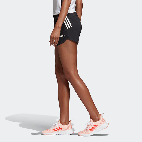 【現貨】ADIDAS D2M 3-STRIPES 女裝 短褲 慢跑 訓練 排汗 透氣 反光細節 黑【運動世界】DS8725 product thumbnail 3