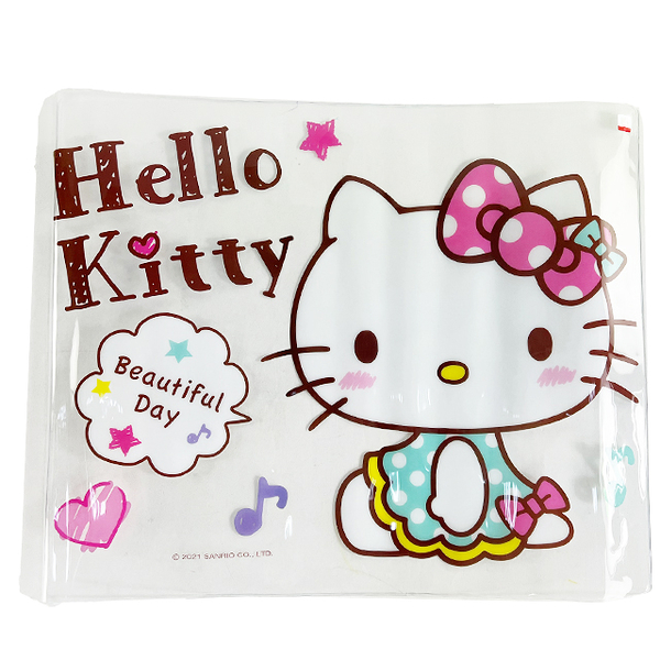 小禮堂 Hello Kitty 多功能塑膠桌墊 (粉色款) 4713791-954006