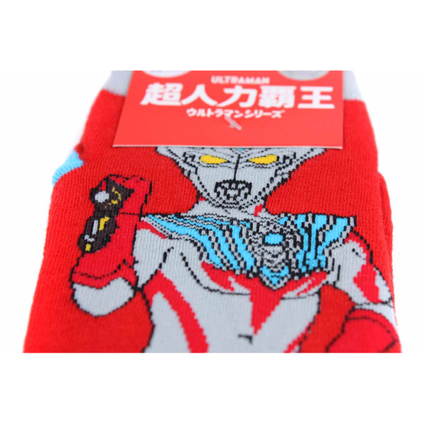 奧特曼 超人力霸王 ULTRAMAN 兒童短襪 紅/灰/藍 UM09 noB39 product thumbnail 3