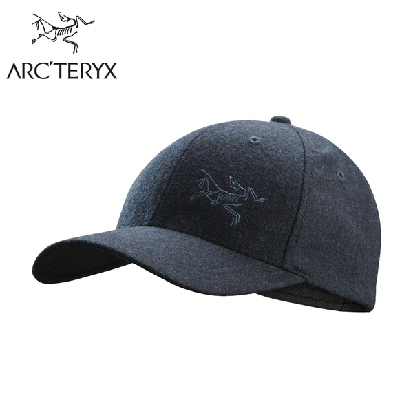 【ARC'TERYX 始祖鳥 羊毛棒球帽《雜藍》】24555/棒球帽/鴨舌帽/保暖帽