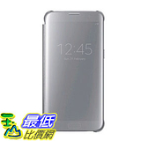 [美國直購] Samsung EF-ZG935CSEGUS 原廠 手機殼 手機套 Galaxy S7 edge Case S-View Clear Flip Cover - Silver