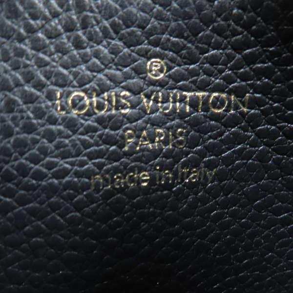 【二手名牌BRAND OFF】LOUIS VUITTON LV 路易威登 黑色 壓花牛皮 拉鏈 零錢包 M68339 product thumbnail 6