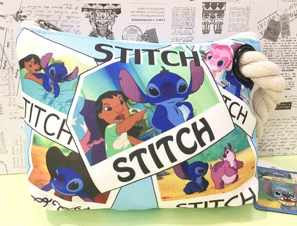 【震撼精品百貨】Stitch_星際寶貝史迪奇~手機多功能觸控收納包-*21369