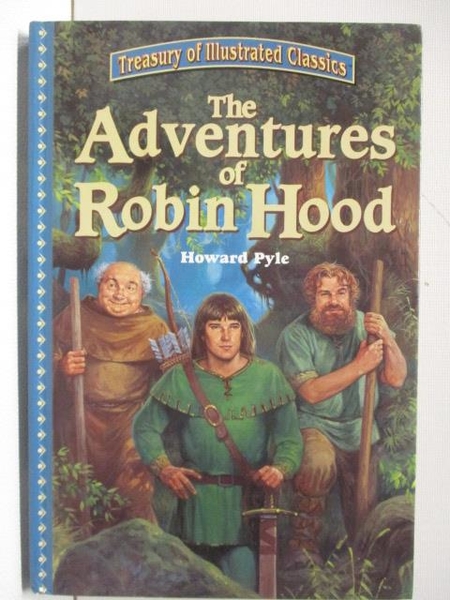 【書寶二手書T7／原文小說_DFU】The Adventures of Robin Hood