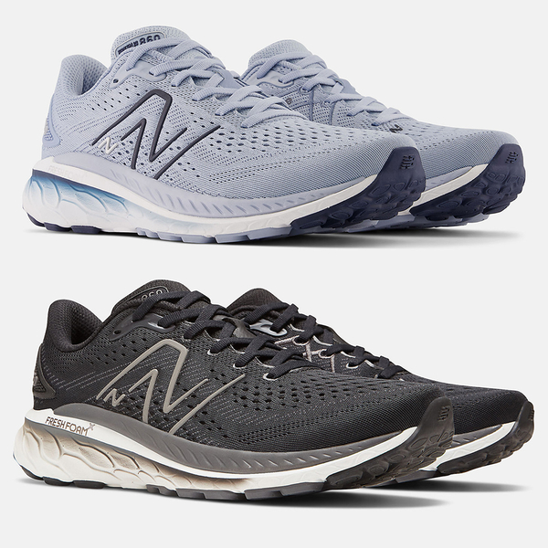 New Balance 860 2E 男鞋 慢跑鞋 寬楦 灰藍/黑【運動世界】M860G13/M860K13 | 慢跑鞋 | Yahoo奇摩購物中心