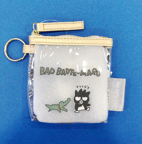 【震撼精品百貨】Bad Badtz-maru_酷企鵝~零錢包-透明方形包-鱷魚