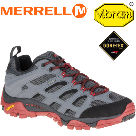 【MERRELL 美國 男款 MOAB GORE-TEX 登山鞋〈灰〉】ML36797/休閒鞋/登山鞋/運動鞋