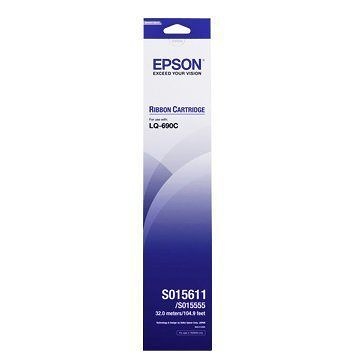 EPSON S015611 原廠黑色色帶 LQ690C