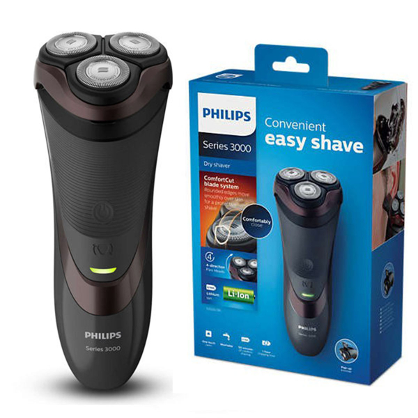 《荷蘭製》Philips S3520 飛利浦 三刀頭 充電式 電鬍刀 電動刮鬍刀 (荷蘭原裝) product thumbnail 2