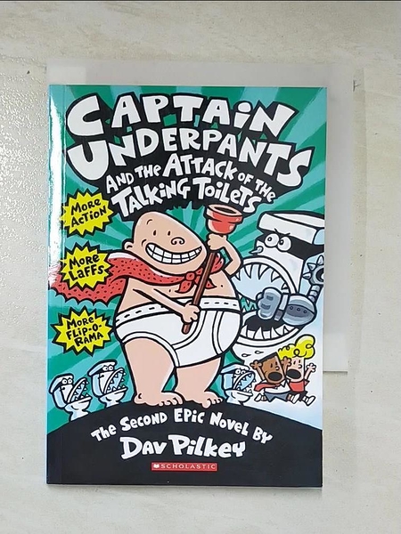 【書寶二手書T1／兒童文學_LKZ】The Gigantic Collection of Captain Underpants_Dav Pilkey