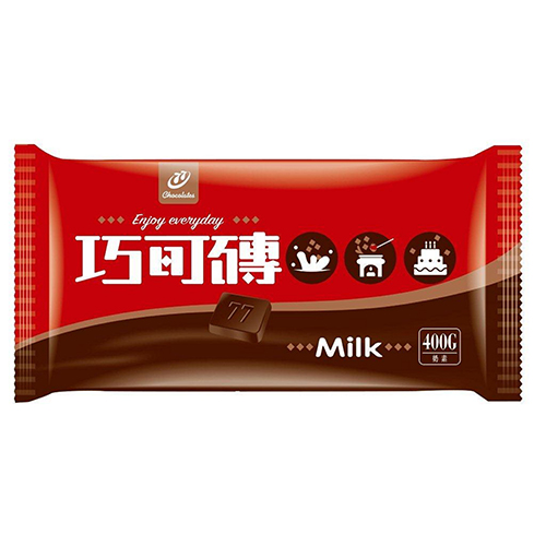 宏亞波露巧克力磚400g【愛買】 product thumbnail 2