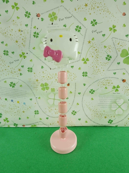 【震撼精品百貨】Hello Kitty 凱蒂貓~造型夾-磁鐵摺疊夾-粉色