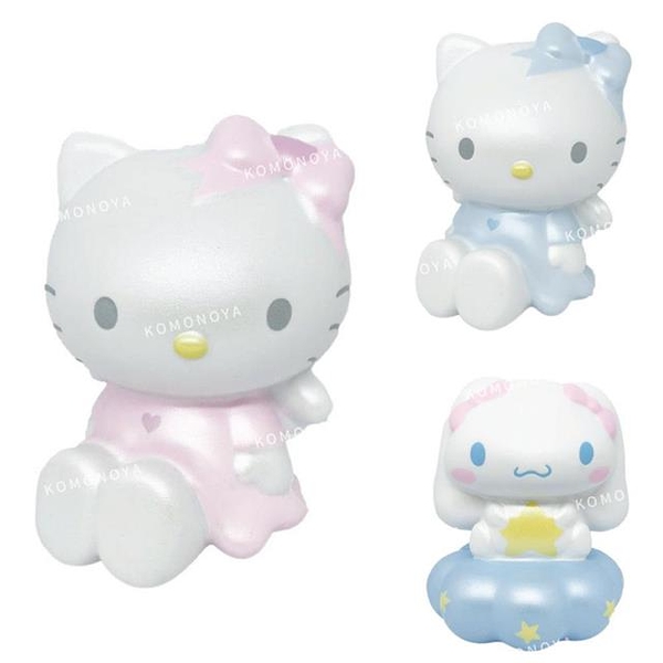 小禮堂 Sanrio 三麗鷗 PU發泡減壓公仔 (Y2K天使款)Kitty 大耳狗