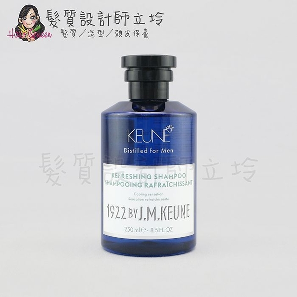 立坽『洗髮精』得洲公司貨 KEUNE肯葳 1922紳藍 薄荷涼感．洗250ml HS08 HS01 HS03