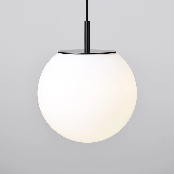 Brokis Sfera Suspension Lamp 捷克 球型系列 霧白玻璃 吊燈（圓直徑 30cm 款 - 白色吊線款）