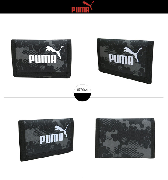 PUMA 布夾 Phase AOP 短夾 零錢袋皮夾 運動皮夾 078964 得意時袋 product thumbnail 3