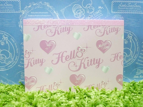 【震撼精品百貨】Hello Kitty 凱蒂貓~造型便條紙-30周年款-粉色【共1款】