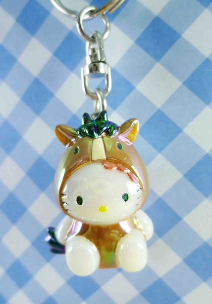 【震撼精品百貨】Hello Kitty 凱蒂貓~KITTY限量鑰匙圈-生肖系列(中)-馬