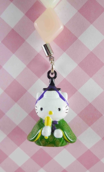 【震撼精品百貨】Hello Kitty 凱蒂貓~KITTY手機吊飾-和風系列-丹尼爾女兒節雛人形 product thumbnail 3