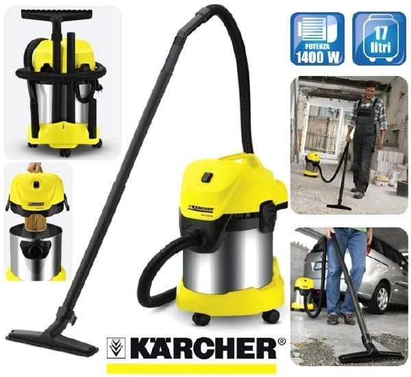 《熱銷款》Karcher WD3.300 / WD3300 德國凱馳 乾濕兩用吸塵器 product thumbnail 2