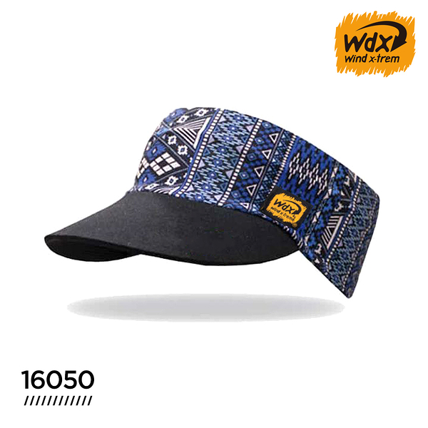 Wind x-treme 多功能頭巾帽 HEADBAND PEAK 16050 INCA BLUE / 城市綠洲(遮陽帽 抗UV 抗菌 透氣)