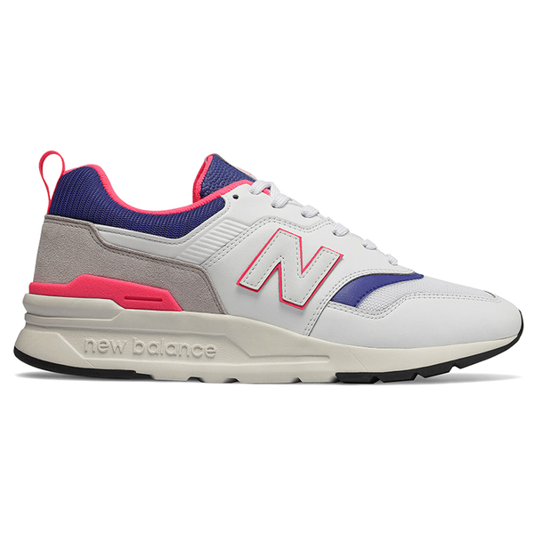 New Balance 997 男鞋 休閒 經典 復古 網布 白 藍【運動世界】CM997HAJ