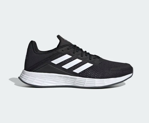 Adidas Duramo SL Shoes男款黑色白條紋慢跑鞋-NO.FV8786