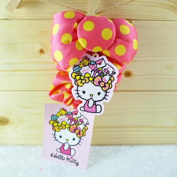 【震撼精品百貨】Hello Kitty 凱蒂貓~髮飾(大腸捲)盛裝【共1款】