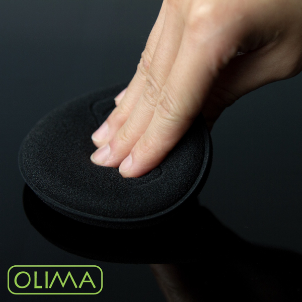 【OLIMA】黑色銅鑼燒上蠟棉 4.1吋 product thumbnail 4