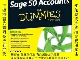 二手書博民逛書店Sage罕見50 Accounts For Dummies, 2nd Edition Updated for 20