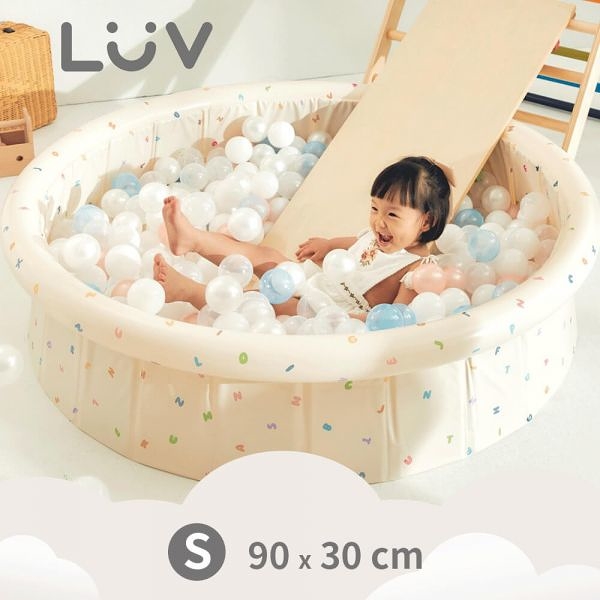 【贈造型遊戲球8入】LUV 朵朵雲遊戲池S(90x30cm)球池|泳池|放電神器|摺疊好攜帶