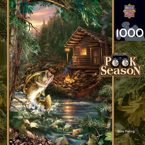 【KANGA GAMES】拼圖 釣魚去 Peek Season - Gone Fishing 1000片