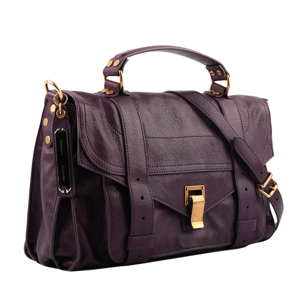 【PROENZA SCHOULER】PS1 兩用包(中型)(葡萄紫) H00002 L001B 7030 PS19000042