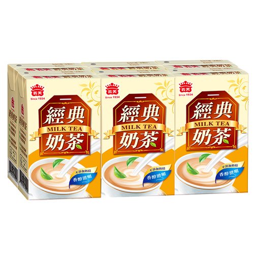 義美經典奶茶250MLx6【愛買】 product thumbnail 2