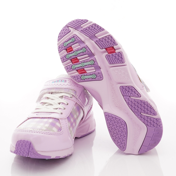 日本Moonstar機能童鞋  2E防潑水運動鞋款 9481紫(中大童段) product thumbnail 6