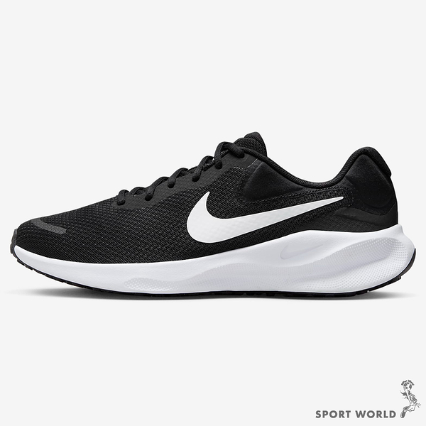 Nike 男鞋 慢跑鞋 Revolution 7 黑【運動世界】FB2207-001