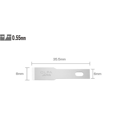 OLFA KB4-F/5 專業用筆刀刀片 （日本包裝型號XB157H型） (NOD)