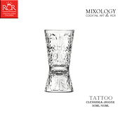 義大利 RCR TATTOO系列 圖騰沙漏雙向酒杯 30ml 60ml LUXION水晶玻璃 烈酒杯 一口杯 雞尾酒杯