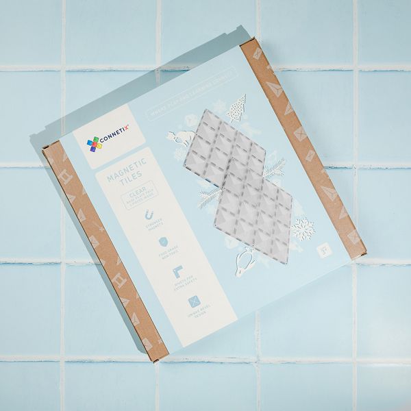 澳洲 Connetix 透明磁力積木-底板2入組|磁性積木 product thumbnail 7