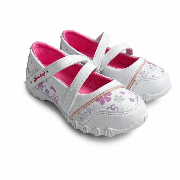 【菲斯質感生活購物】台灣製氣質繞帶皮鞋-白色 台灣製 MIT 女童鞋 花童鞋 女童皮鞋 大童鞋