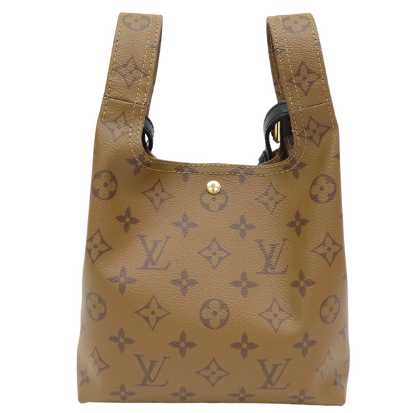 【二手名牌BRAND OFF】LOUIS VUITTON LV 路易威登 棕色 PVC塗層帆布 Atlantis BB 肩背包 M46816 product thumbnail 2