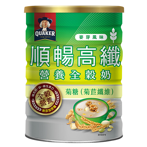 桂格 順暢高纖營養全穀奶(600G)【愛買】 product thumbnail 2