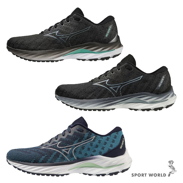 Mizuno 男鞋 慢跑鞋 WAVE INSPIRE 19 4E超寬楦【運動世界】J1GC234502/J1GC234553/J1GC232254