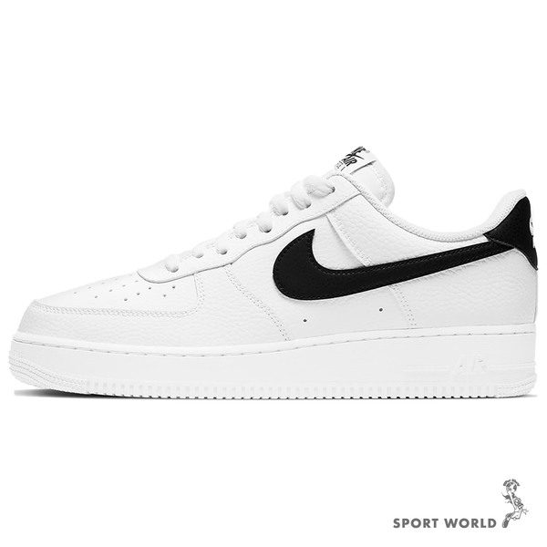 Nike 男鞋 休閒鞋 Air Force 1 '07 小GD 白黑【運動世界】CT2302-100