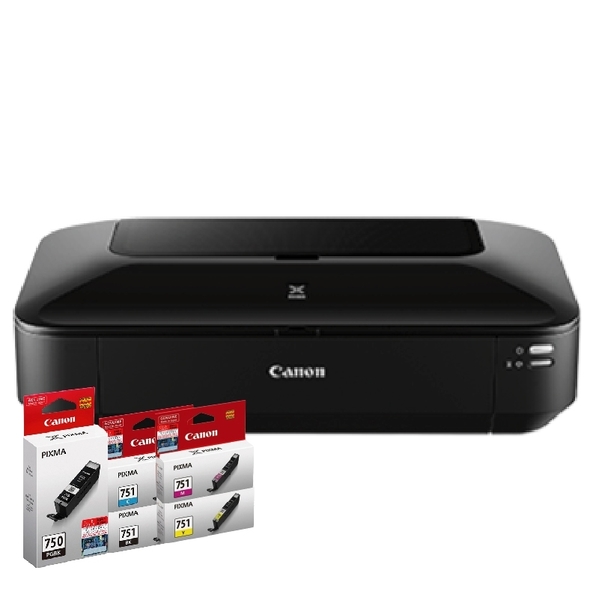 Canon PIXMA iX6770 A3+時尚全能噴墨相片印表機 加購PGI750+CLI751原廠墨水匣5色1組 product thumbnail 2