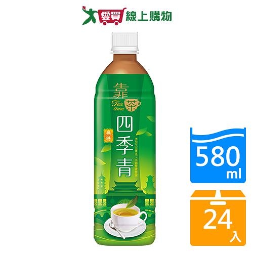 波蜜靠茶四季青茶PET580mlx24【愛買】