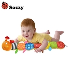 嬰兒益智毛絨玩具SOZZY多功能音樂毛毛蟲身高尺-JoyBaby