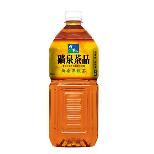 悅氏黃金烏龍茶(無糖)2L【愛買】 product thumbnail 2