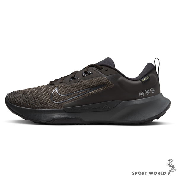 Nike 男鞋 女鞋 越野鞋 JUNIPER TRAIL 2 GTX 防水 棕黑【運動世界】FB2067-200